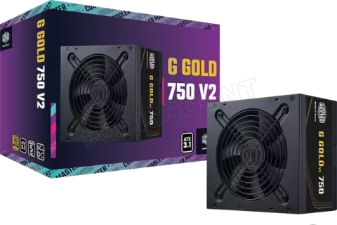 Photo de Alimentation ATX Cooler Master G Gold V2 - 750W (Noir)