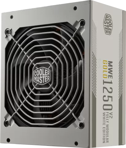 Photo de Alimentation ATX Cooler Master MWE Gold V2 - 1250W (Blanc)