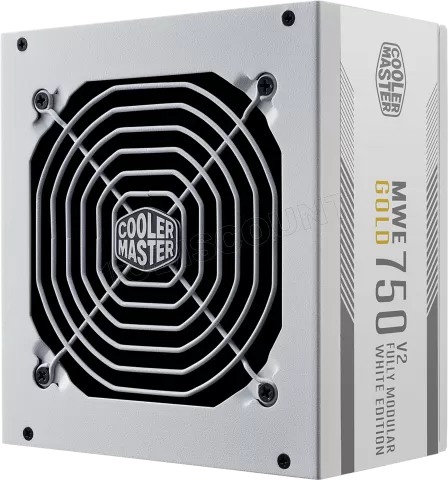 Photo de Alimentation ATX Cooler Master MWE Gold V2 - 750W (Blanc)