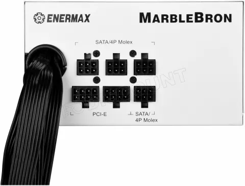 Photo de Alimentation ATX Enermax MarbleBron - 850W (Blanc/Noir)