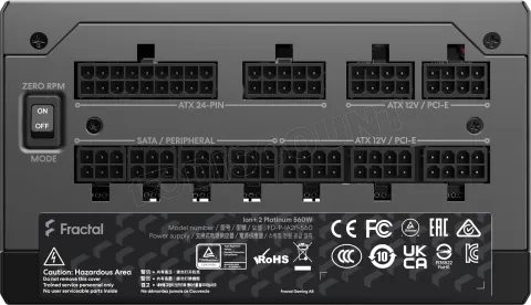 Photo de Alimentation ATX Fractal Design Ion+ 2 - 560W