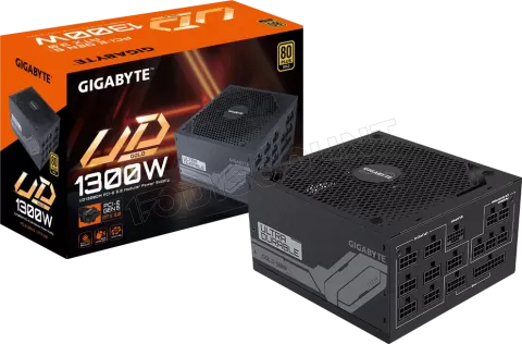 Photo de Alimentation ATX Gigabyte UD1300GM PG5 - 1300W (Noir)