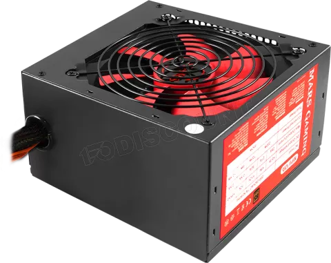 Alimentation ATX Mars Gaming MPB - 650W (Noir/Rouge) à prix bas