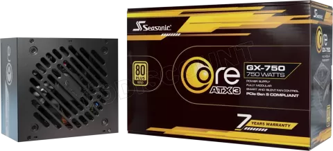 Photo de Alimentation ATX Seasonic Core GX V2 2024 - 750W (Noir)