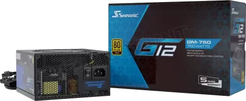 Photo de Alimentation ATX Seasonic G12 GM (2024) - 750W (Noir)