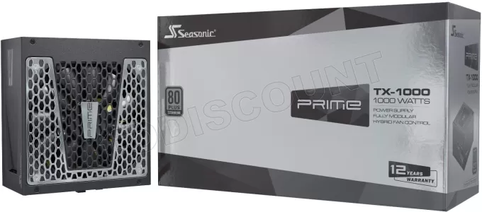 Alimentation ATX Seasonic Prime TX - 1000W (Noir)