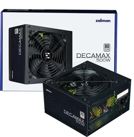 Photo de Alimentation ATX Zalman DecaMax LX3 - 500W (Noir)