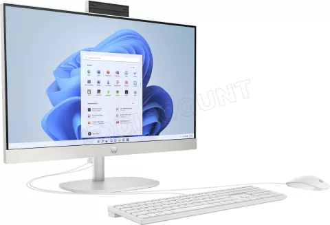 Photo de All In One HP 24-cr0002nf - 24" (Blanc)