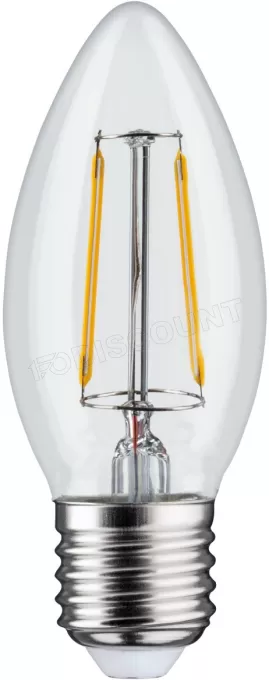 Ampoule Flamme rétro à filament LED Maclean E27 4W 400lm (Température Couleur 3000K)