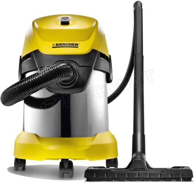 Aspirateur-traineau Kärcher T 10/1 Pro (Gris/Jaune)