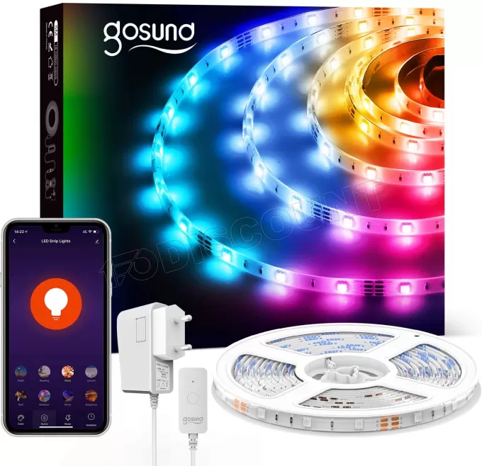 Bandeau LED connecté Gosund Smart Light 2 RGB 5m