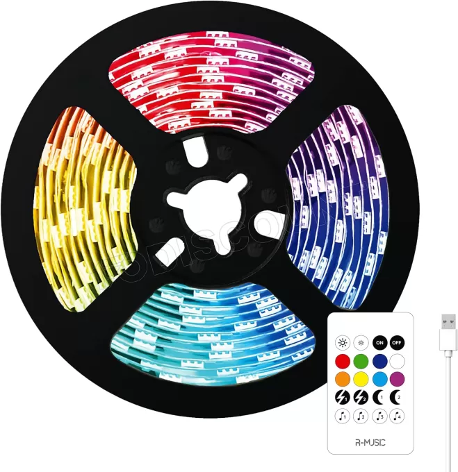 Bandeau LED R-Music Led Strip RGB 10m