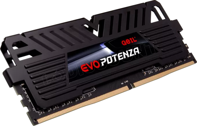 Barrette mémoire 16Go DIMM DDR4 GeIL Evo Potenza 3600Mhz (Noir)