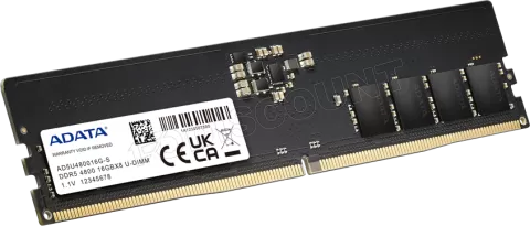 Kit Barrettes mémoire 32Go (2x16Go) DIMM DDR5 Kingston Fury Beast 4800MHz  (Noir) à prix bas