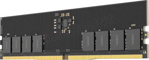 Photo de Barrette mémoire 16Go DIMM DDR5 Lexar 5600MHz (Noir)