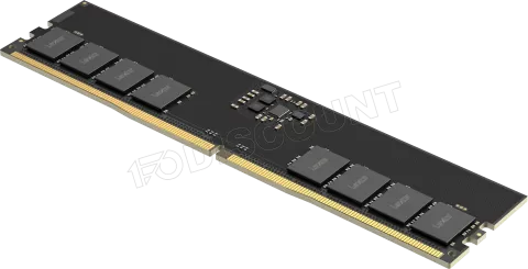 Photo de Barrette mémoire 16Go DIMM DDR5 Lexar 5600MHz (Noir)