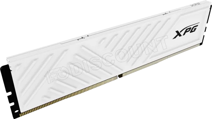 Barrette mémoire 8Go DIMM DDR4 Adata XPG GammiX D35  3200Mhz (Blanc)