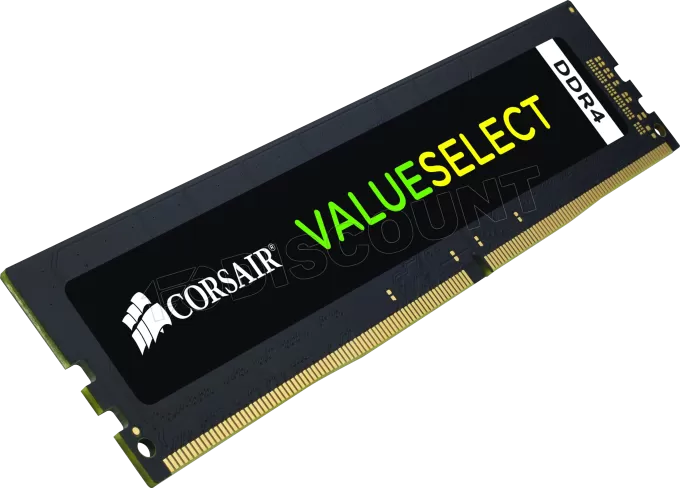 Barrette mémoire 8Go DIMM DDR4 Corsair Value Select  2666Mhz (Noir)