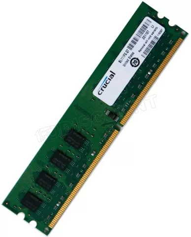 Ram 8Go DDR4 2400 Speed - Marque Crucial Barrettte de Mémoire Vive