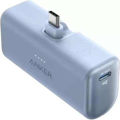 Photo de Batterie externe USB Anker Nano - 5000mAh 22,5W (Bleu)