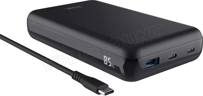 Batterie externe USB Trust Laro - 20000mAh 100W (Noir)