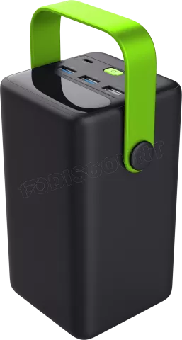 Photo de Batterie externe USB Trust Redoh XXL - 50000mAh 185W (Noir/Vert)