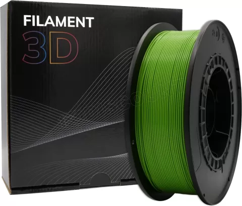 Photo de Bobine de Filament PLA 3D Vert pomme Ø1,75mm - 1kg