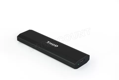 Photo de Boitier externe USB-C 3.2 Tooq Shura - S-ATA/NVMe M.2 Type 2280 (Noir)