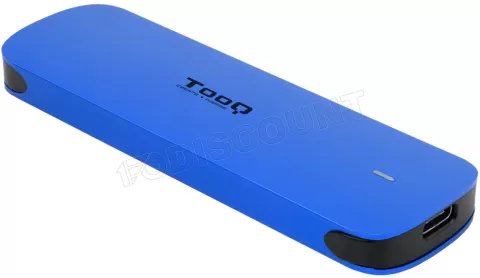 Photo de Boitier externe USB-C 3.2 Tooq TQE-2201 - NVMe M.2 Type 2280 (Bleu)