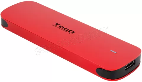 Photo de Boitier externe USB-C 3.2 Tooq TQE-2201 - NVMe M.2 Type 2280 (Rouge)