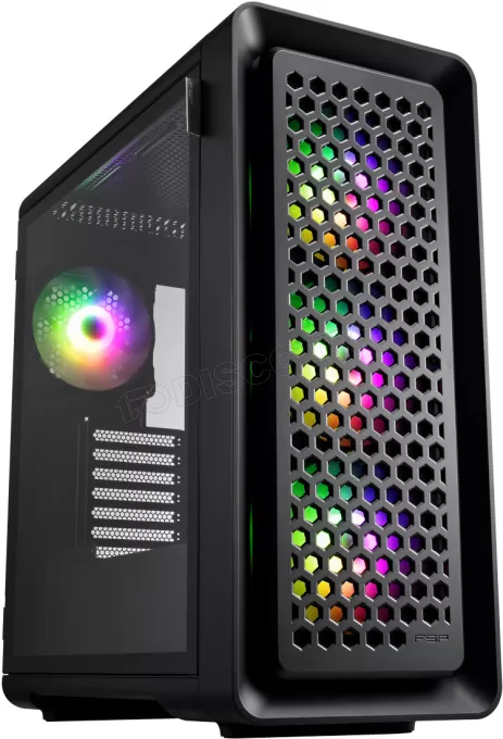 Boitier Grand Tour ATX FSP CUT593P RGB avec panneau vitré (Noir)