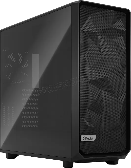 Boitier Grand Tour EE-ATX Fractal Design Meshify 2 XL avec panneau vitré (Noir)