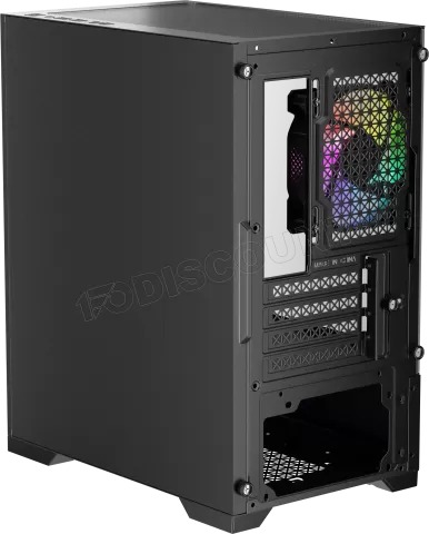 Photo de Boitier Mini Tour Micro ATX 1stPlayer Go2 RGB avec panneau vitré (Noir)