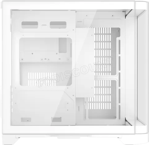 Photo de Boitier Mini Tour Micro ATX 1stPlayer UView 5 RGB avec panneaux vitrés (Blanc)