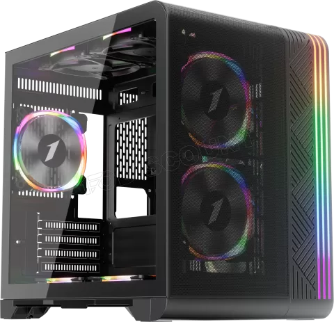 Photo de Boitier Mini Tour Micro ATX 1stPlayer VT5 RGB avec panneau vitré (Noir)