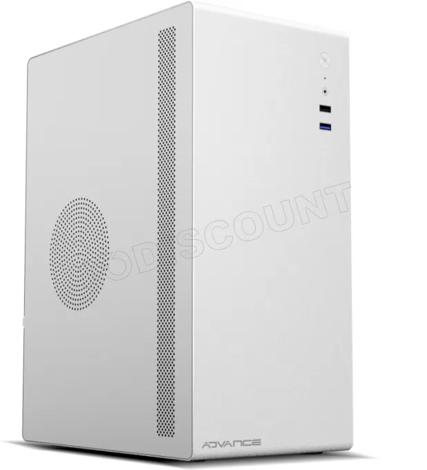 Boitier Mini Tour Micro ATX Advance Optima (Blanc)