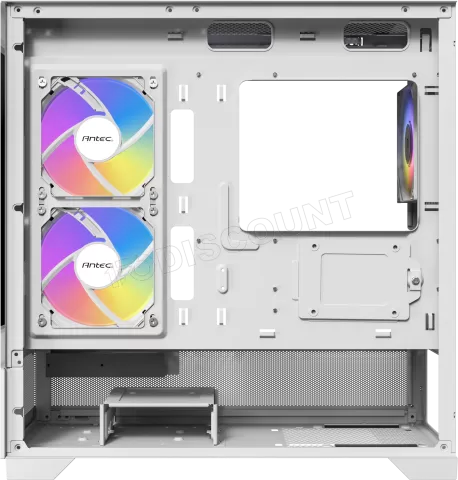 Photo de Boitier Mini Tour Micro-ATX Antec CX500M RGB avec panneaux vitrés (Blanc)