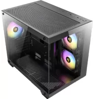 Photo de Boitier Mini Tour Micro-ATX Antec CX600M RGB avec panneaux vitrés (Noir)