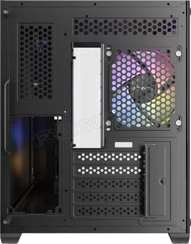 Photo de Boitier Mini Tour Micro-ATX Antec CX600M RGB avec panneaux vitrés (Noir)