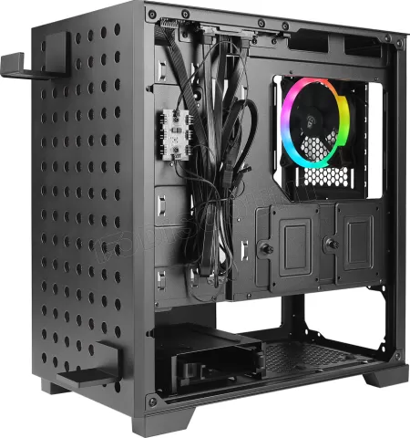 Photo de Boitier Mini Tour Micro ATX Azza Elise RGB avec panneau vitré (Noir)