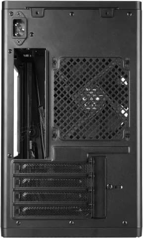 Photo de Boitier Mini Tour Micro ATX Chieftec Uni BX-10B-OP avec panneau vitré (Noir)