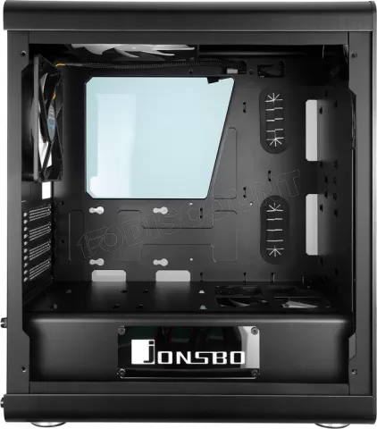 Photo de Boitier Mini Tour Micro ATX Jonsbo RM3 avec panneaux vitrés (Noir)