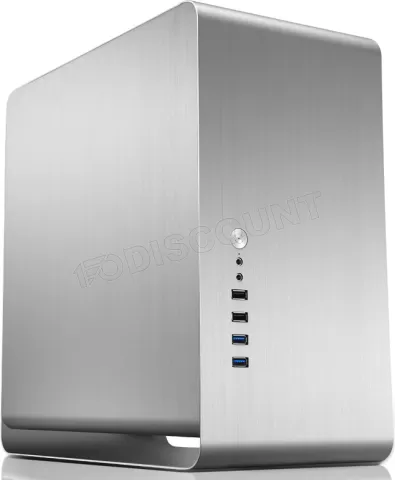 Photo de Boitier Mini Tour Micro-ATX Jonsbo UMX3 (Argent)