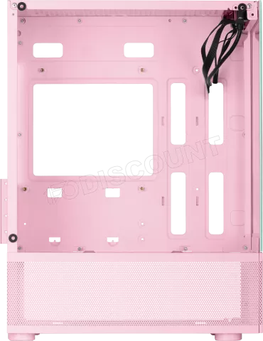 Photo de Boitier Mini Tour Micro ATX Mars Gaming MC-SE avec panneaux vitrés (Rose)