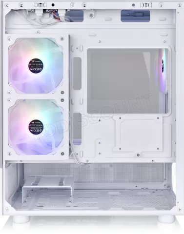 Photo de Boitier Mini Tour Micro ATX Thermaltake View 170 TG RGB avec panneau vitré (Blanc)