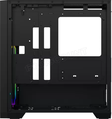 Photo de Boitier Mini Tour Micro ATX Xigmatek NYX II RGB avec panneaux vitrés (Noir)