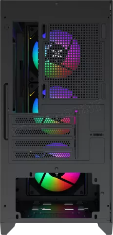 Photo de Boitier Mini Tour Micro ATX Xigmatek NYX II RGB avec panneaux vitrés (Noir)