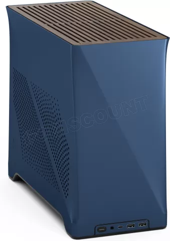 Photo de Boitier Mini Tour Mini ITX Fractal Design Era 2 (Bleu/Marron)