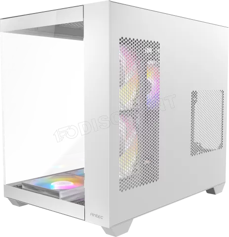 Photo de Boitier Moyen Tour ATX Antec Constellation CX800 Elite RGB avec panneaux vitrés (Blanc)