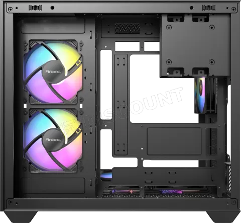 Photo de Boitier Moyen Tour ATX Antec CX800 Elite RGB avec panneaux vitrés (Noir)